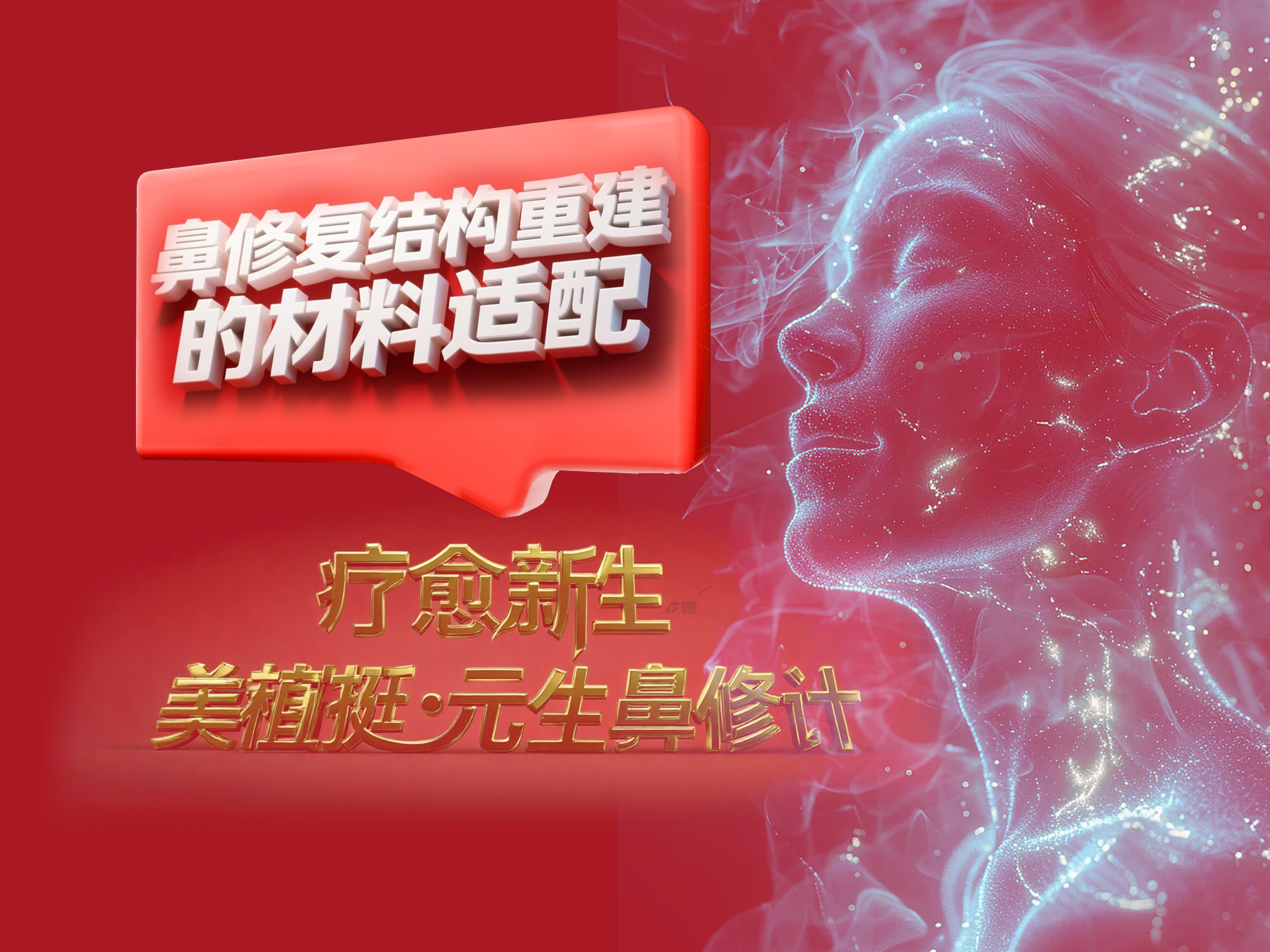 鼻修复关注点之结构重建的材料适配